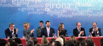 Principales ponentes en la presentación de la Fundación Príncipe de Girona